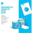 thumbnail image 3 of JJEAN-Laundry Detergent Sheets - Powerful Stain Removal Formula - Eco Friendly and Fragrance-Free - Dissolves Easily in Washer - Laundry Soap Sheets - 100 Sheets for up to 200 Loads, 3 of 4