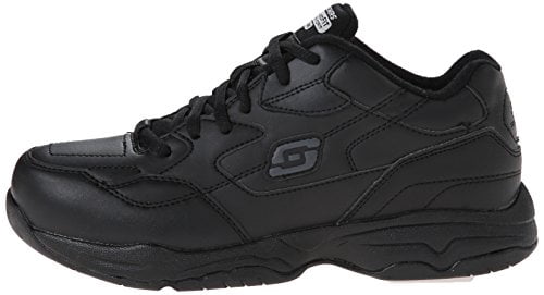 Skechers Work Women's Relaxed Fit Felton - Albie Slip Resistant Work Shoes - Wide Available