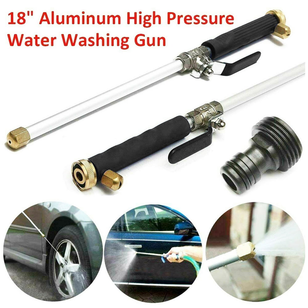 Household High-Pressure Car Wash Water Gun With Water Pipe Hose & Airb –  GizModern