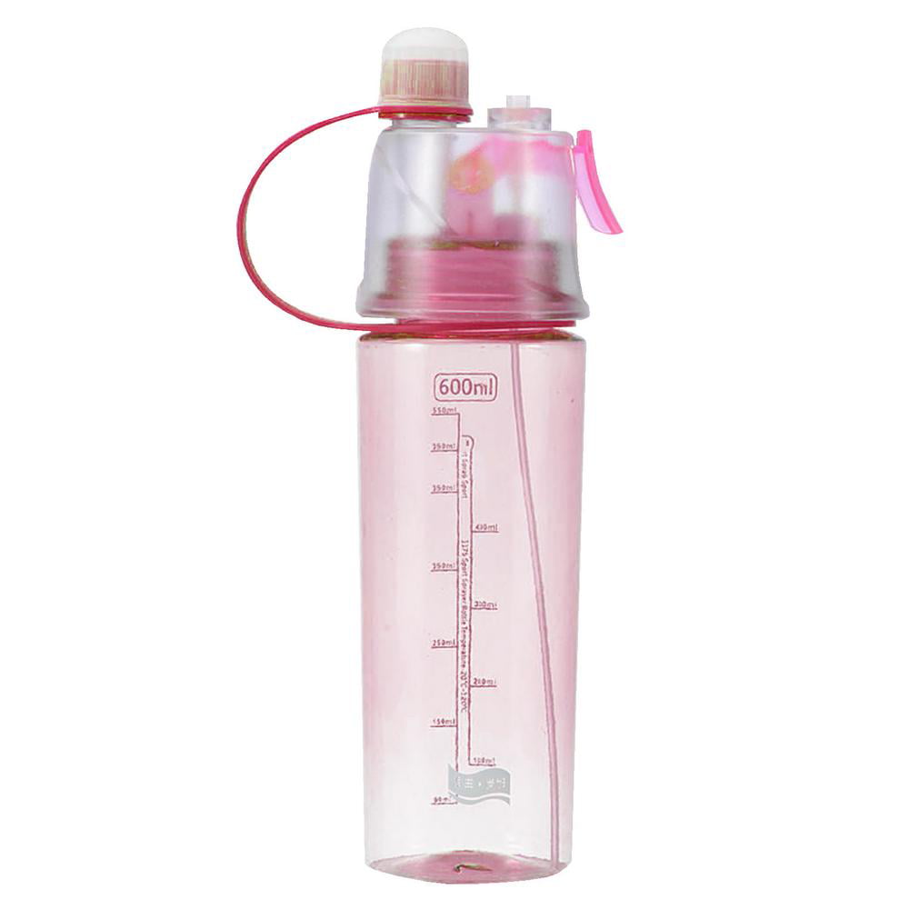 Misting Water Bottle Unique Mist Lock Design Portable Insulated Sports Water Bottle Cycling Drinking Bottles Cups with Mist Sprayer for Outdoor Sport Hydration BPA-Free and Non-Toxic 