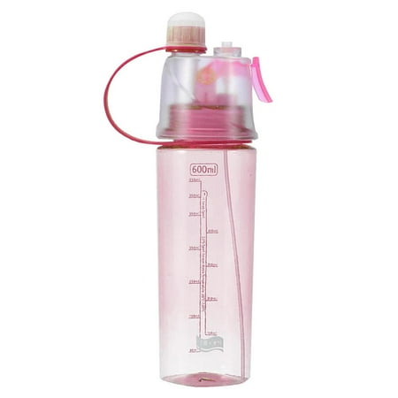 

Laideyi Misting Water Bottle Mist Water Bottle with Handle 2-in-1 Sports Bottles with Mist and Sip Function for Adults & Kids valuable