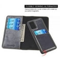 thumbnail image 4 of GSA Gentleman Folio Wallet Stand Case for Samsung S20 6.2" Black, 4 of 4
