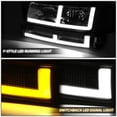 thumbnail image 4 of Nuvision for 03-24 Express Savana 1500-3500 Switchback F-LED DRL Headlight Lamps Smoked, 4 of 9