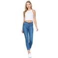 thumbnail image 4 of ShezPretty Women's Basic Sleeveless Halter Neck Tank Crop Top (Small, White), 4 of 5