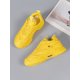 thumbnail image 3 of Mesh Panel Lace Up Front Breathable Chunky Trainers Women Sneakers, 3 of 3
