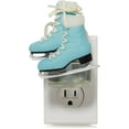 thumbnail image 2 of Yankee Candle Ice Skates ScentPlug Diffuser with LED Light Sensor - Blue Skates with White Shoelaces, 2 of 3