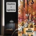 thumbnail image 3 of Fall Gnomes Pumpkins Blackout Curtains for Bedroom/Living Room, Pinch Pleated Black Out Curtains, Thanksgiving Maple Floral Country Leaves Room Darkening Window Drapes with Hooks 2 Panels, 59"x70", 3 of 8