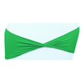 thumbnail image 4 of Chair cover with straps, buckle free chair decoration, wedding party reception event, universal chair, universal ceremony banquet decoration(green), 4 of 5