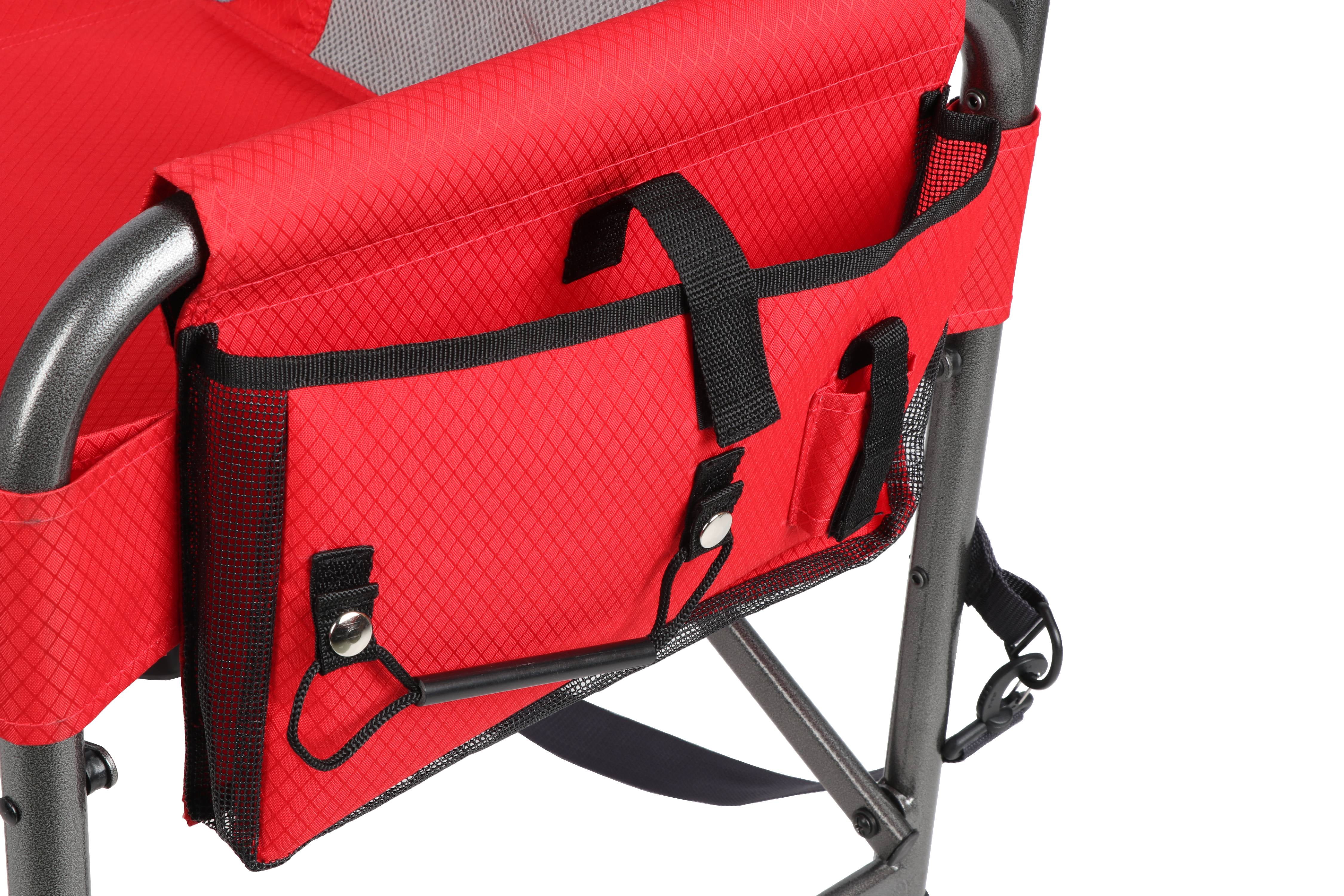 Ozark Trail Director Style Fishing Chair with Side Cooler