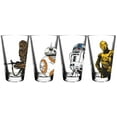 thumbnail image 1 of Star Wars Classic Pint Glass Set (Chewbacca, BB-8, R2-D2, C3-P0), 1 of 9
