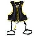 Zhuitw PVC Drifting Safety Vest Wearresistant Inflatable Boating Life