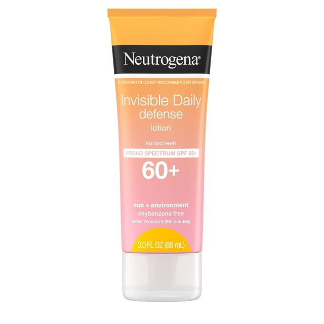 Loción de protección solar Neutrogena Invisible Daily SPF 60+ 90 ml