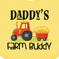 thumbnail image 4 of Inktastic Daddy Farm Buddy Cute Tractor Boys or Girls Baby Bib, 4 of 4