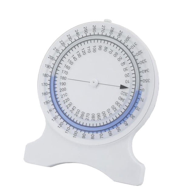 Nivelador de burbujas de agua Kenally inclinómetro 0 a 360 grados ABS