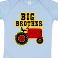 thumbnail image 4 of Inktastic Red Tractor Big Brother Boys Baby Bodysuit, 4 of 5