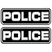 thumbnail image 3 of Police Car Magnetic Sign For Off Duty Officers 18"×6" (2 Pack) (Black), 3 of 4