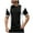 Black, variant on Bxsruta Men'S Breathable Short Sleeve T-Shirt with Round Neck for Casual Wear, Exercise, and Daily Use, Comfort Fit Lightweight Fabric, M