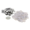 thumbnail image 4 of KLKCMS 100 Pcs Fournitures de Fabrication de Boutons Rondes pour Machine à Boutons Cadeaux S S, 4 of 9