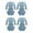 Grey, variant on Mdesiwst 4Pcs Cutlery Holder Bags Adorable Creative Shape Non-Fading Fine Texture Wear Resistant Decorative Cloth Easter Cutlery Holders Fork Spoon Cover Bags Home Supplies