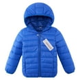 thumbnail image 6 of URMAGIC Kids Lightweight Puffer Jacket Padded Quilted Hooded Coat Warm Outerwear for Boys Girs, 8-9 Years, 6 of 9