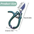 thumbnail image 3 of ZMKIAG Modern Gardening Sprout Pruning Shears, Herb Snips, Flower Cutting Scissors, Lightweight, Ergonomic, Carbon Steel Blade, Easy Lock Safety Catch, Aesthetic, 3 of 9