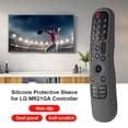 thumbnail image 4 of Funda antideslizante para mando a distancia de Smart TV para LG MR21GA/MR21GC (gris oscuro), 4 of 8