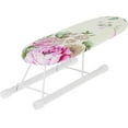 thumbnail image 6 of Tabletop Ironing Board Small Ironing Board with Non-Slip Folding Feet Portable Ironing Board with Heat Resistant Pad Space Saving Foldable Iron Board for Sewing Craft Room 10.2x4.3x3.1 inch, 6 of 6