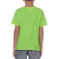 thumbnail image 2 of Gildan G500B Heavy Cotton Youth T Shirt, Lime, M, Pack Of 6, Mens Workout Shirts, 2 of 2