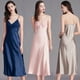 thumbnail image 2 of Pijama de tirantes de talla grande para mujer, camisón de seda helada de verano para mujer, ropa sexy larga para el hogar, 2 of 6