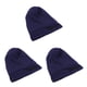 thumbnail image 4 of Qarigey Sombreros de invierno Skullies Beanie Turbantes Satén forrado Underscarf Caps Espesar Ajustable Hijab Hair Headwear Wrap azul marino Type1 NO1, 4 of 6