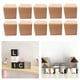 thumbnail image 1 of Paquete de 10 bloques de madera, bloques de construcción de juguetes para niños, material didáctico de matemáticas, bloques de madera cuadrados para m Macarena Bloques de madera para manualidades., 1 of 7