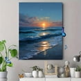 thumbnail image 4 of Qisvanset 12x16 Inch Sunrise Meadow Landscape Oil Painting Canvas Print Wall Art, 4 of 5