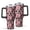 Halloween Bat Checkerboard, variant on 40 Oz Tumbler with Handle,Tumbler with Lid,Double Wall Insulated Cup Stainless Steel Travel Mug,Water Bottle for Iced Tea,Coffee,Cold Beverages,Halloween Ghost Bat Pink Pattern