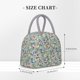 thumbnail image 2 of Easygdp Rose Flowers Bolsa de Almuerzo Insulada Grande, Forro de Aluminio, Diseño Espacioso, a Prueba de Fugas, Ideal para Trabajo, Picnics, Viajes y Actividades al Aire Libre, 2 of 6