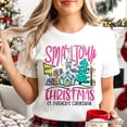 thumbnail image 5 of Custom Zipcode Small Town Christmas T-Shirt, Personalized Christian City State Tee, 5 of 6