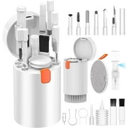 Laptop Phone Screen Cleaner Kit, Computer Keyboard Brush Cleaning Spray for iPhone AirPods MacBook iPad, 20-in-1 Electronic Device Clean Tool for Camera Earbud Car Screens