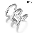 thumbnail image 2 of Manchons d'Oreille Décoratifs Boucles d'Oreilles en Alliage pour Cartilage Boucles d'Oreilles Non Percées pour Femmes, 2 of 10