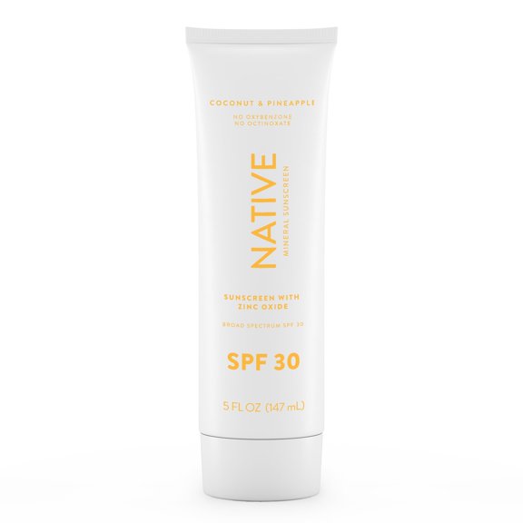 Loción de protección solar Native SPF 30 150 ml con aroma a piña y coco