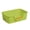 Green, variant on Yellow Yellow Cat Litter Box Semi-Open Large Space Anti-Splash High Sides With Scoop Odor Control 16.54X11.02X4.72Inch