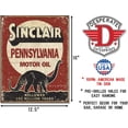 thumbnail image 2 of Sinclair - Million Years - Tin Sign, 2 of 2
