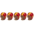 thumbnail image 2 of Car Tire Valve Stem , Rustproof Skull Style Wheel Valve Stem Cover Set 4pcs ABS Copper  For Bicycles For SUVs Red,Blue, 2 of 8
