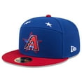 thumbnail image 3 of Men's New Era Blue/Red  Arizona Diamondbacks 2025 MLB All-Star Game Workout Side Patch 59FIFTY Fitted Hat, 3 of 5