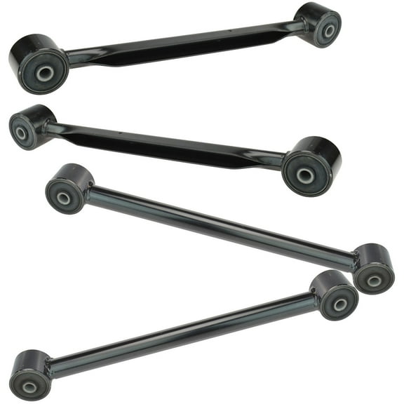 TRQ Rear Upper Lower Trailing Control Arm Kit Set 4pc for Trailblazer Envoy New PSA62968