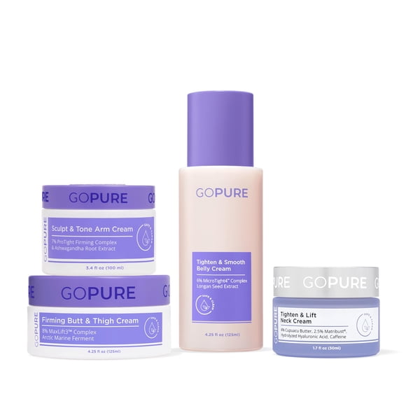 Set de Confianza Corporal goPure Hidratante Reafirmante para la Piel