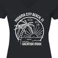 thumbnail image 4 of Inktastic Summer Vacation Mode Panama City Beach Florida Women's V-Neck T-Shirt, 4 of 5