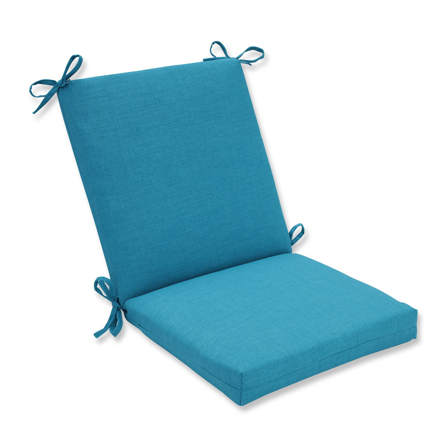 Blue Chair Cushion 42"x20" Outdoor Caribbean Style Seat Pad Floral All Weather 