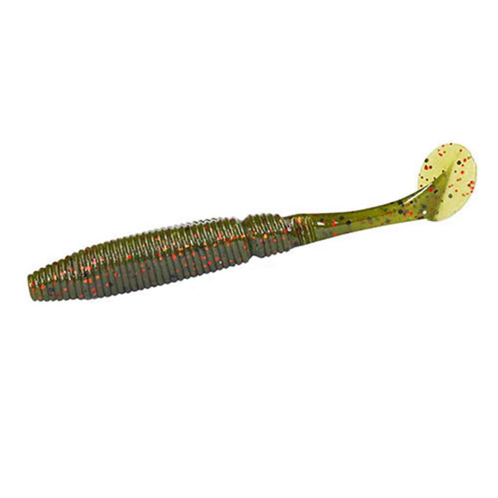 Soft Bait Worm Tail Grub, Bass Fishing Worms, Long Tail Worm Bait