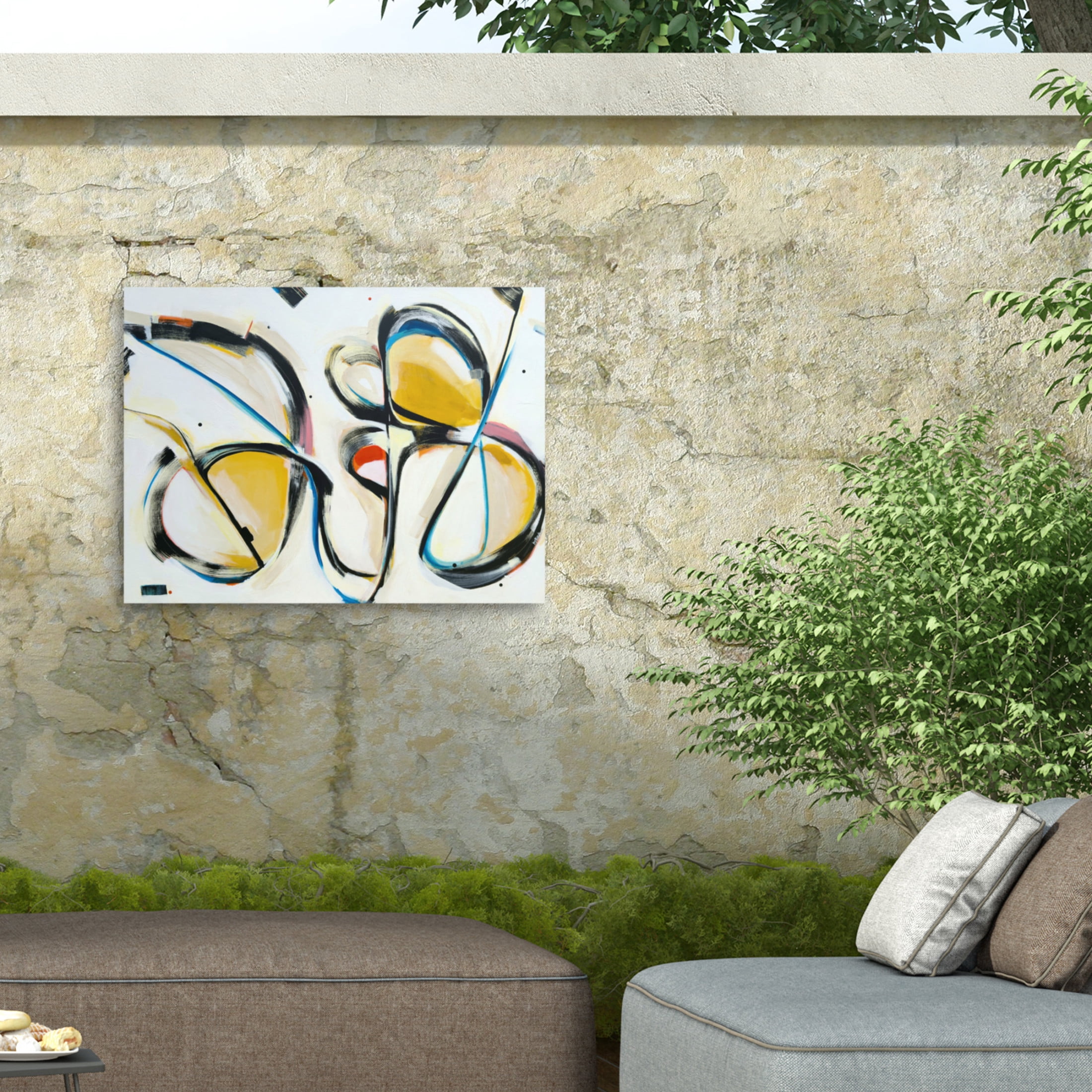 Trademark Fine Art Kirsty Black Moxie Moll Outdoor Canvas Art