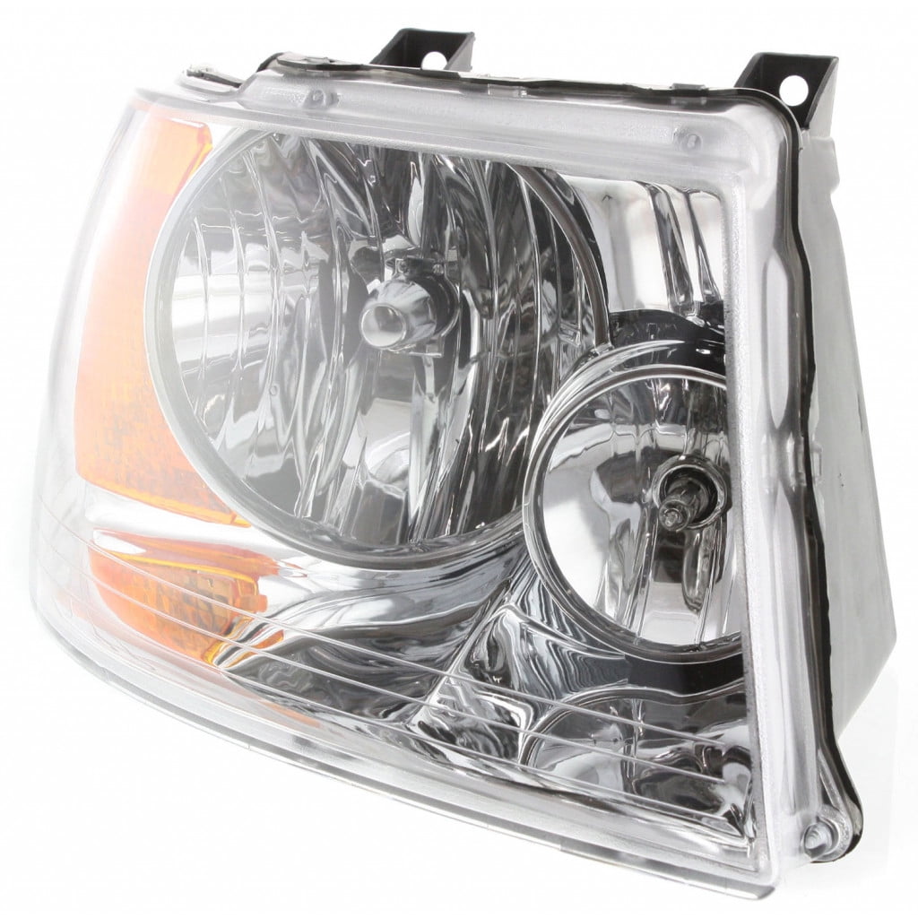 Headlight Compatible With 2003-2006 Ford Expedition Right Passenger Halogen With bulb(s)