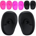 thumbnail image 1 of wonima11 Silicone Ear Protectors, 4pairs Anti-Slip Ear Covers Waterproof Ear Protective Cover for DIY Hair Dye, Washing Hair, Shower, 1 of 1